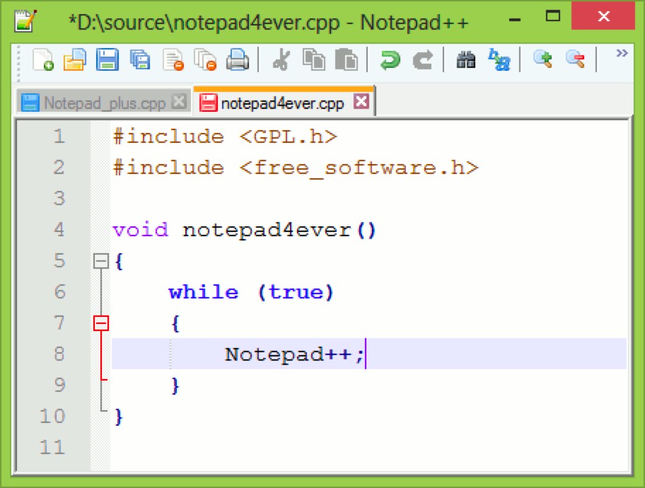 Notepad++中文版功能特色详细介绍及免费下载
