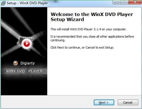 光盘播放器WinX DVD Player