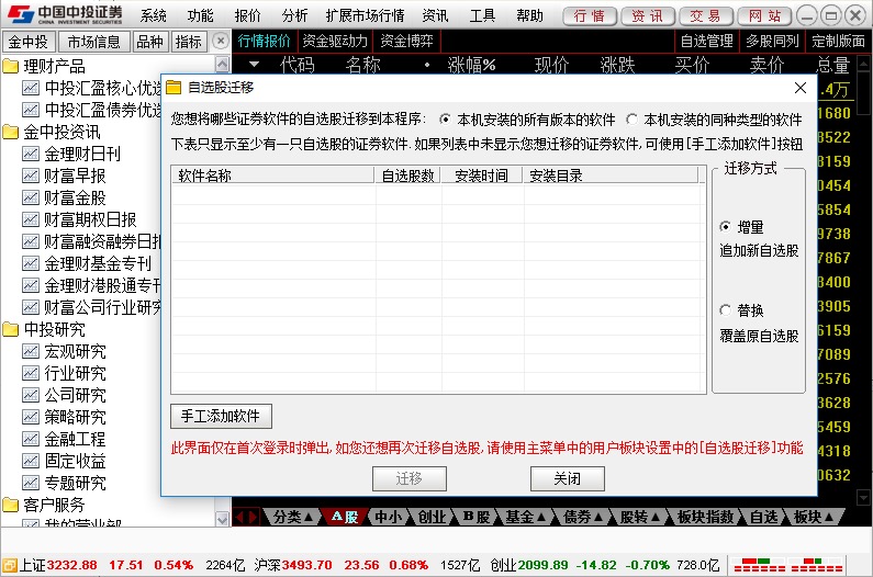 金中投证券软件下载