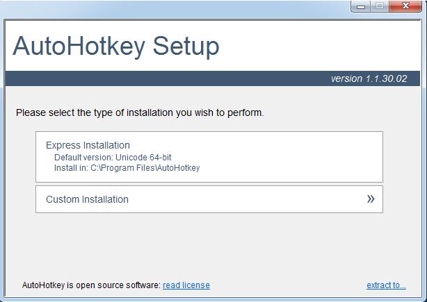 Autohotkey脚本软件下载安装