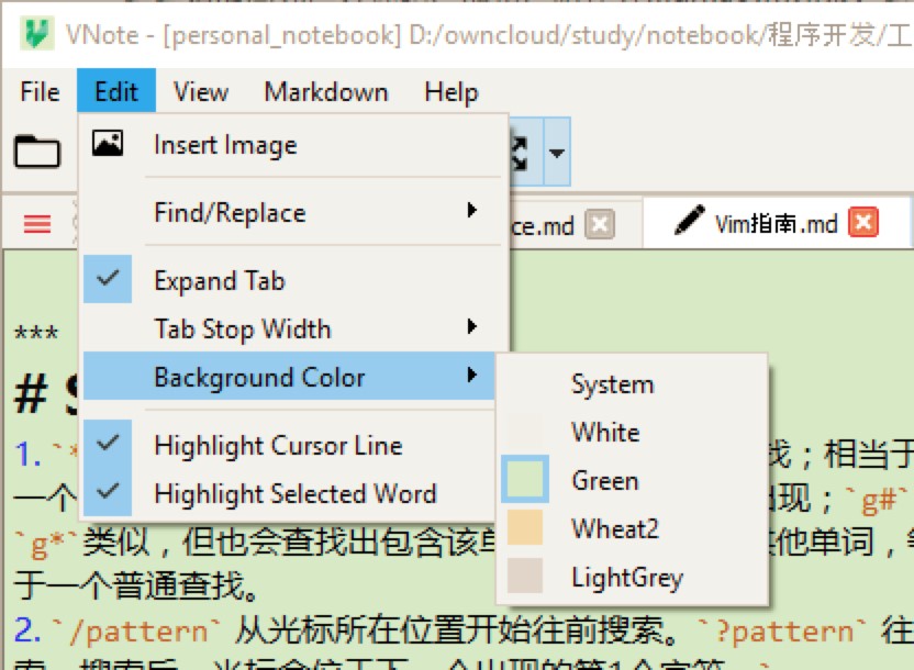 VNote更适合程序员使用的跨平台免费开源Markdown笔记工具