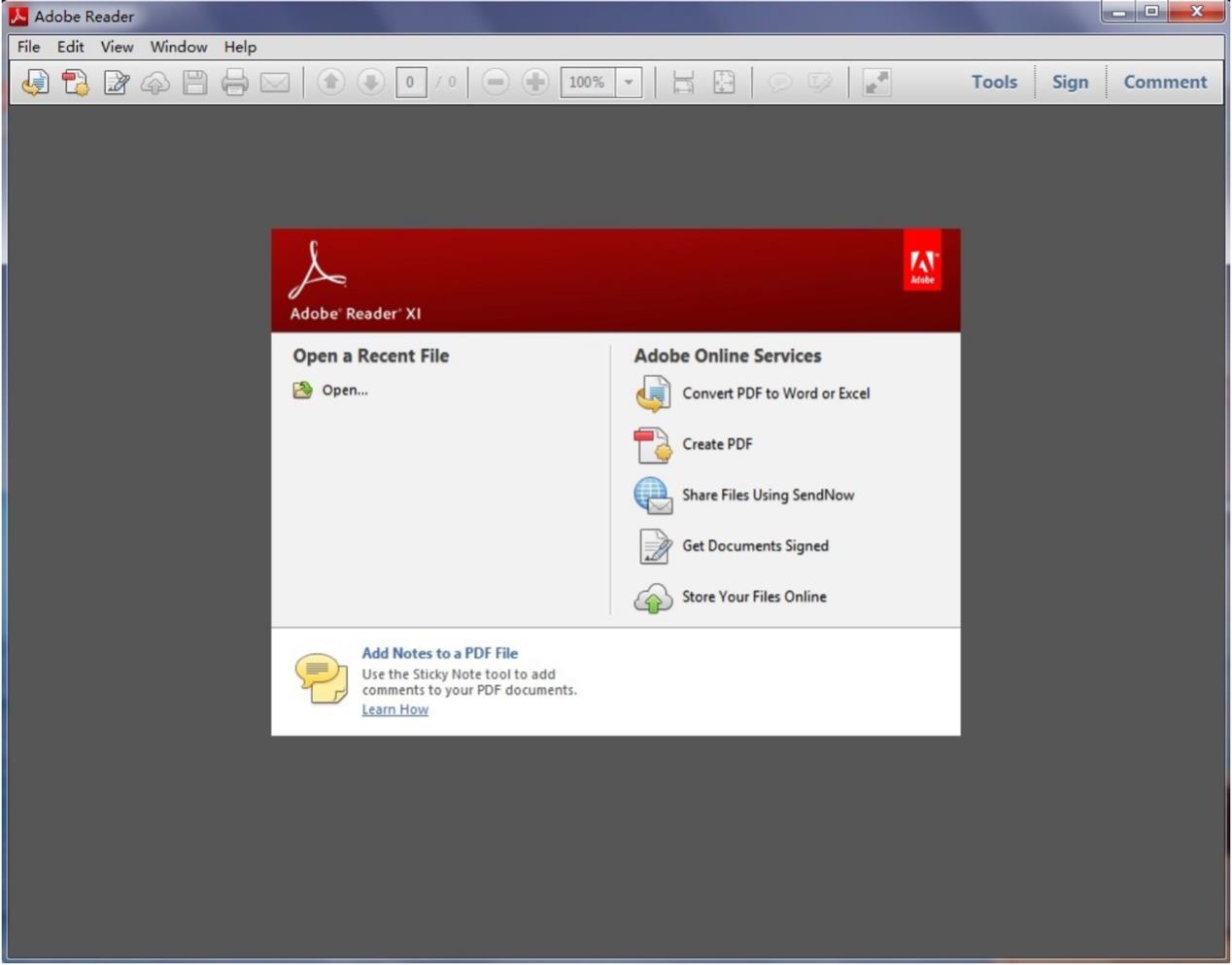 Adobe阅读器