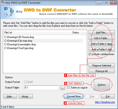 dwf转dwg工具Any DWF to DWG Converter