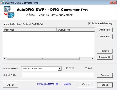 dwf转换dwg工具Any DWF to DWG Converter下载使用