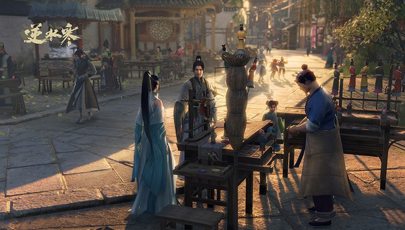 网易大型3D武侠网游《逆水寒》体验