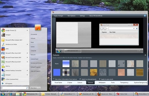微软系统美化软件windowblinds7安装破解教程
