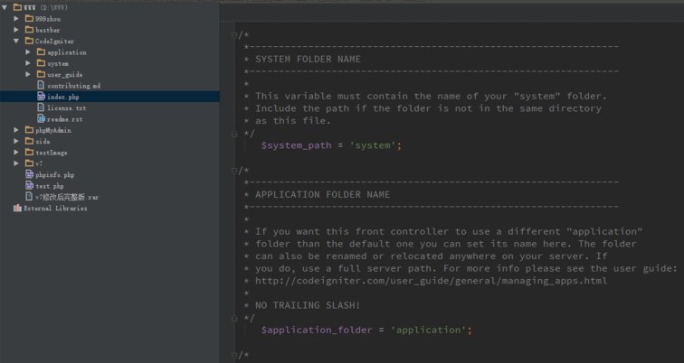 PHP框架CodeIgniter工具包下载安装