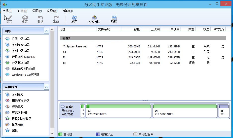 硬盘磁盘分区工具使用方法