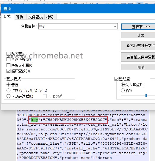 提取诺顿Norton密钥方法教程