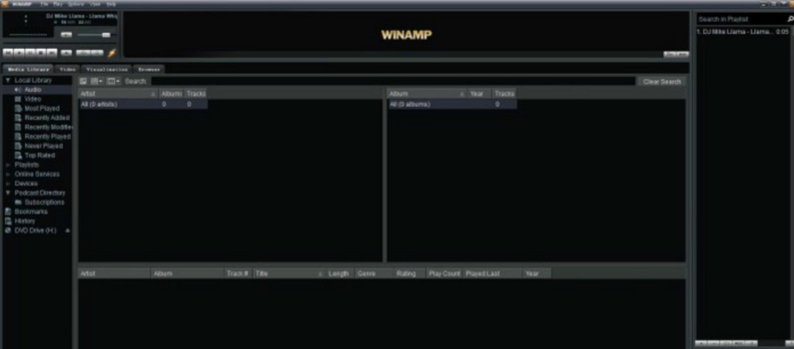 经典音乐播放器Winamp官方版下载简介