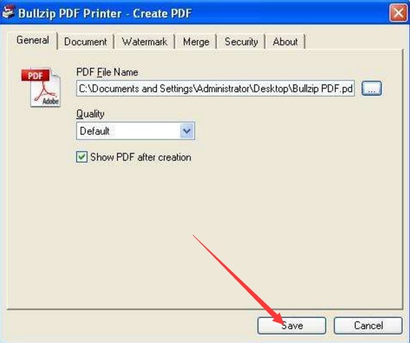 虚拟打印机Bullzip PDF Printer中文版下载使用