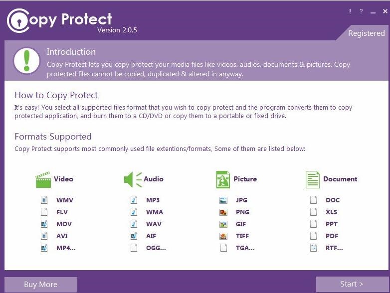 文件防复制软件Copy Protect官方版使用方法