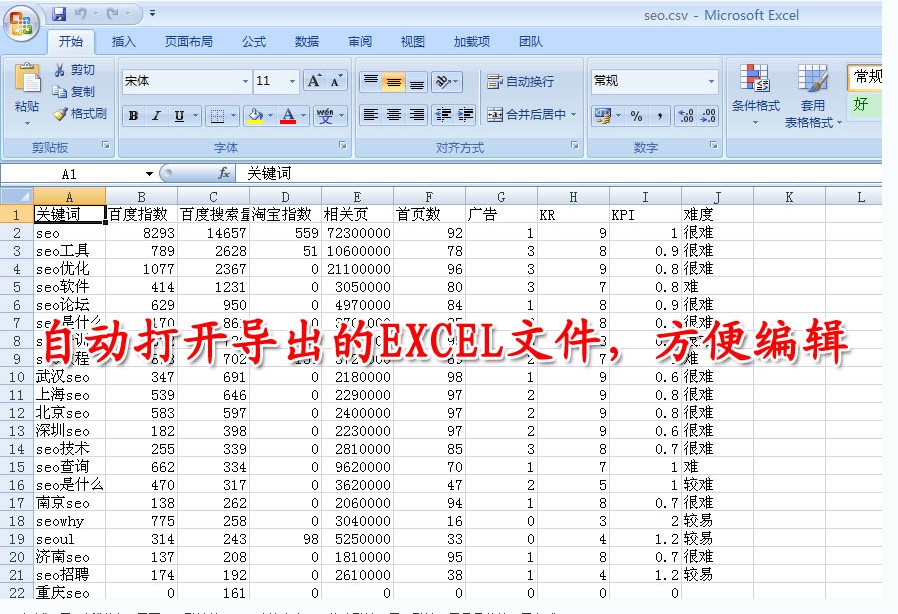 SEO关键词查询软件 金花关键词工具下载使用