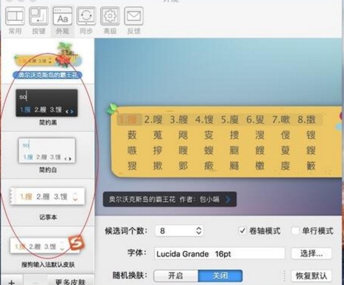 搜狗输入法Mac版使用教程