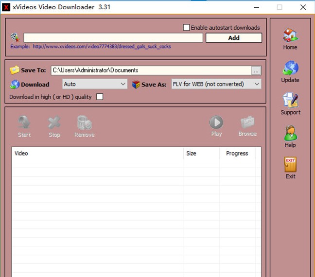 xVideos Video Downloader视频下载器使用介绍