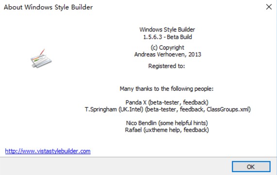 系统主题制作工具Windows Style Builder介绍与使用