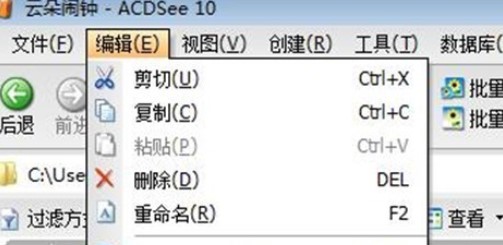 ACDSee图片管理软件给图片重命名的操作步骤
