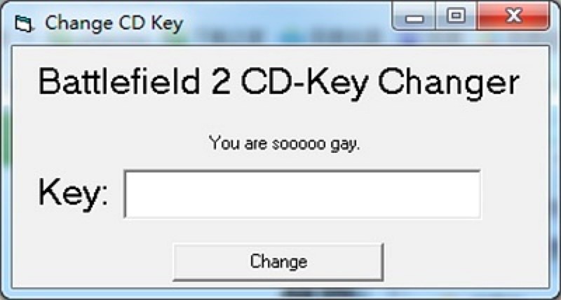 战地2CDKEY的更换方法
