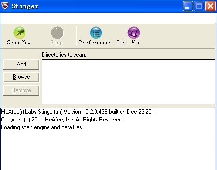 McAfee AVERT Stinger杀毒软件官方下载使用方法