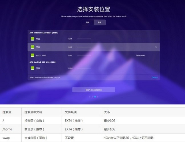 深度Deepin Linux操作系统安装教程