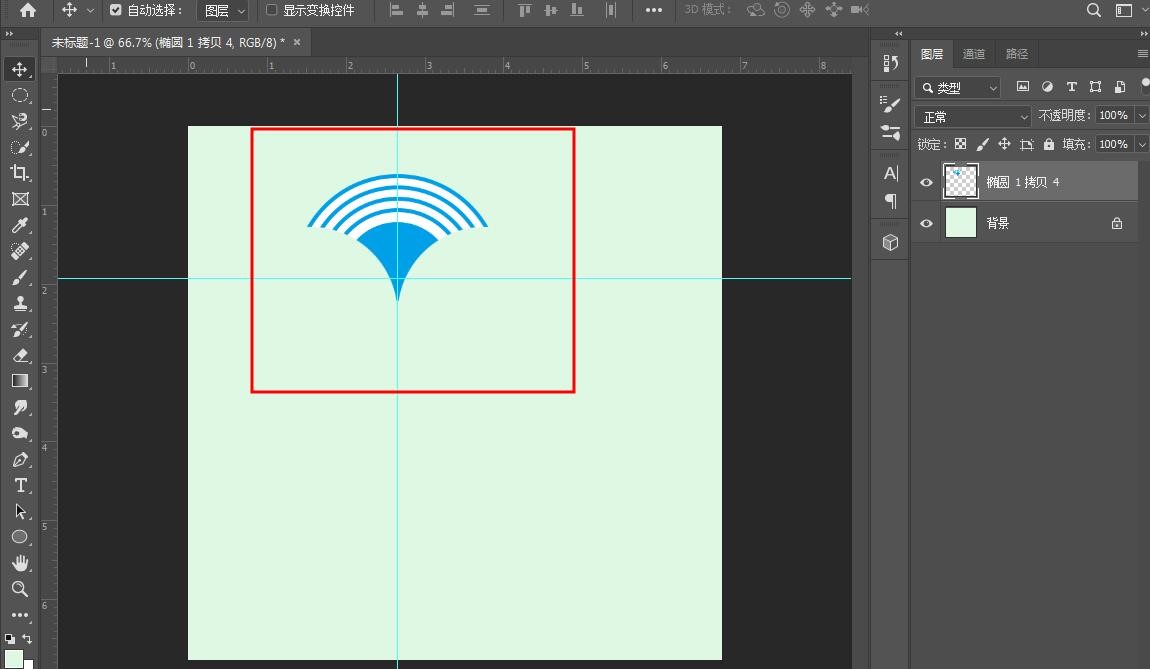 Photoshop CS4绘制鱼纹背景的操作教程