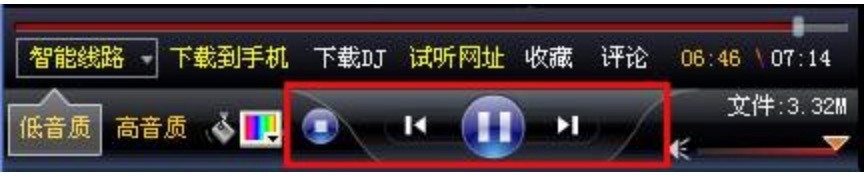 高音质DJ音乐盒的软件界面功能介绍及使用教程