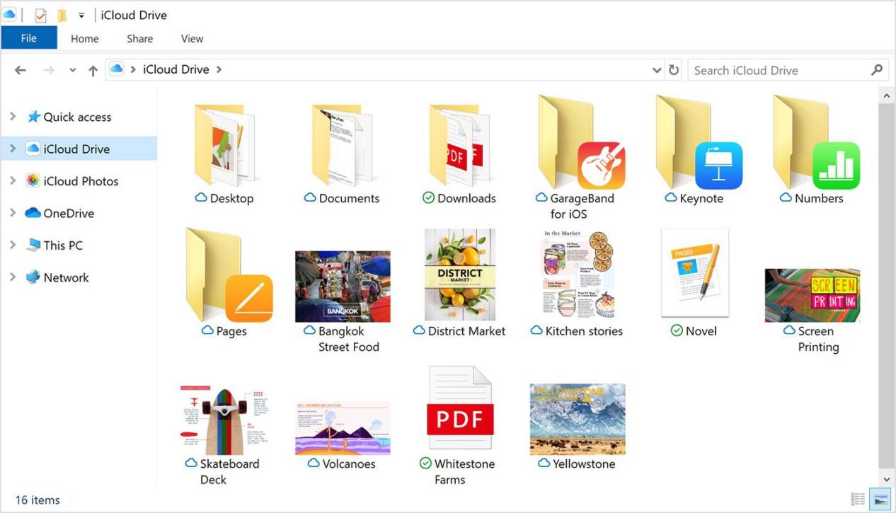 Windows 版 iCloud的设置和使用方法