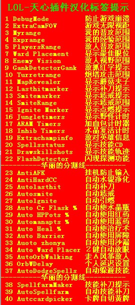 LOL天心辅助插件使用介绍