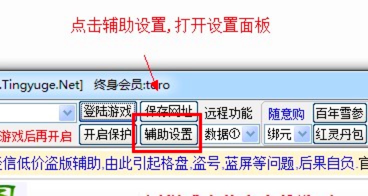 听雨阁龙城辅助保护基本设置详细介绍