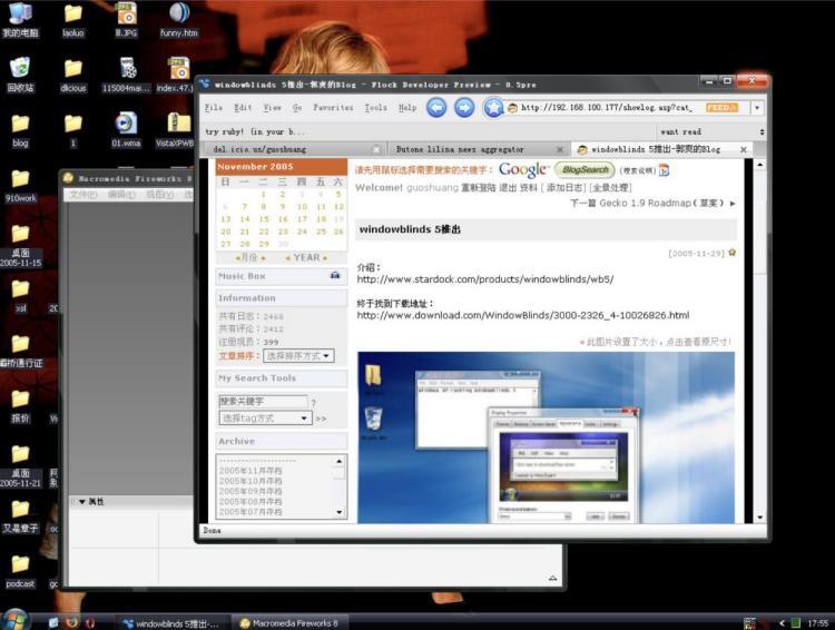 WindowBlinds软件Windows桌面美化工具