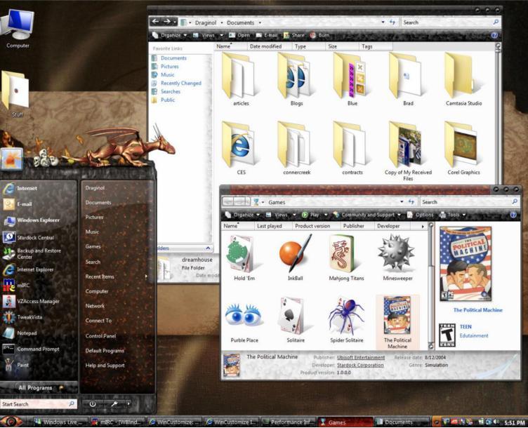 WindowBlinds软件Windows桌面美化工具