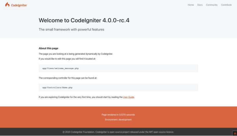 CodeIgniter应用程序详细安装说明