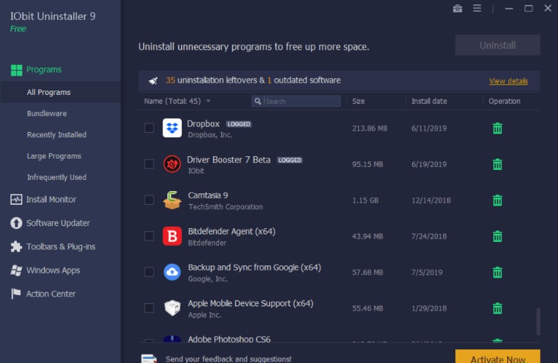 IObit Uninstaller软件卸载工具官方下载