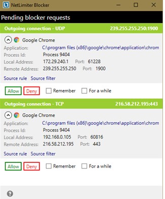NetLimiter流量统计管理使用帮助