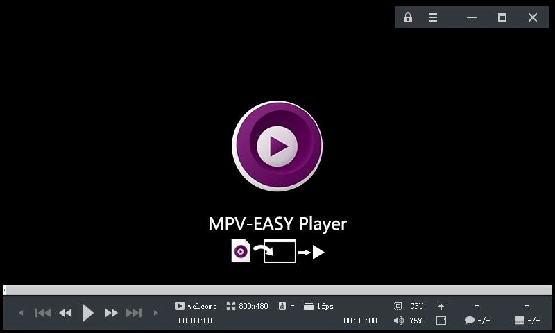 MPV EASY Player简易MPV播放器的功能特色详细介绍