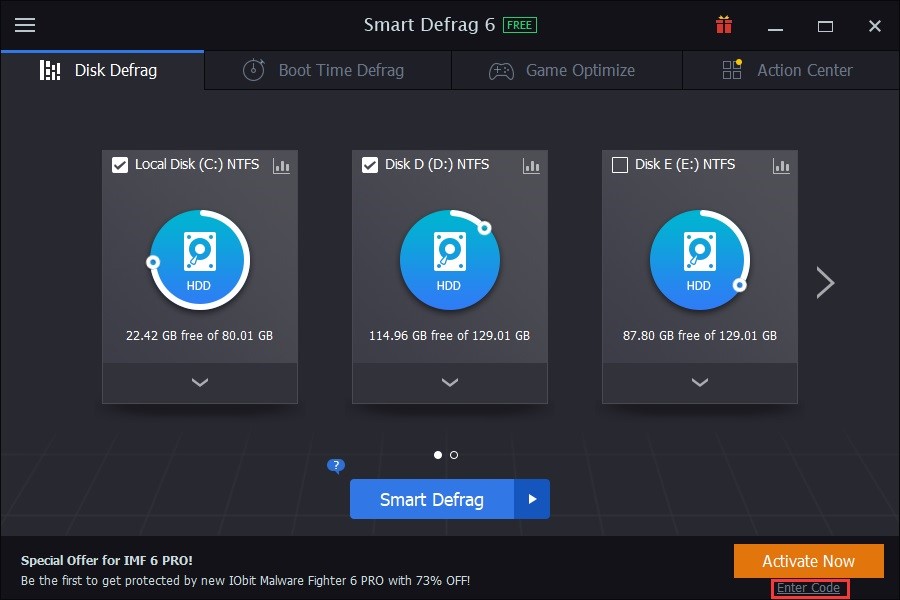 IObit Uninstaller使用帮助磁盘碎片整理教学