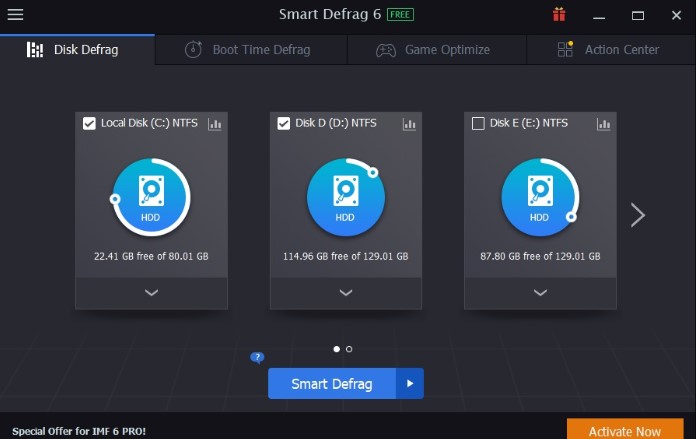 IObit Uninstaller使用帮助磁盘碎片整理教学