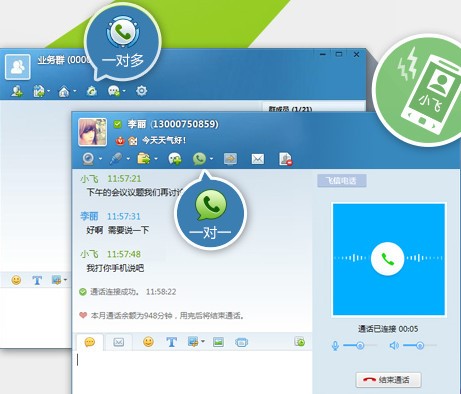 飞信安装使用说明