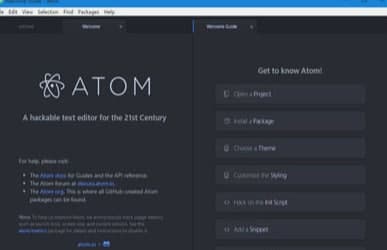 怎么使用atom