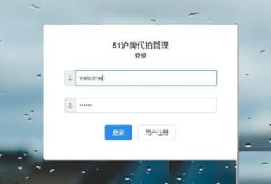 51沪牌拍牌官方下载