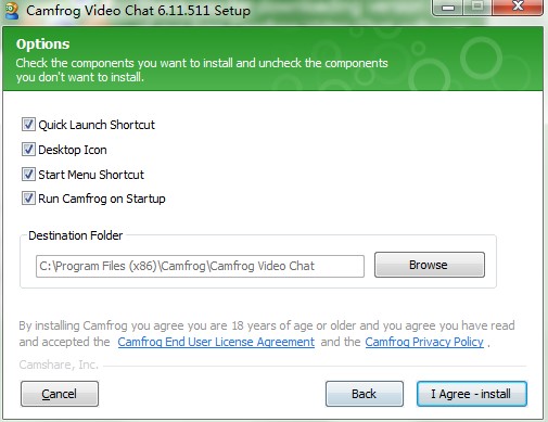 Camfrog Video Chat如何安装？图文安装教学