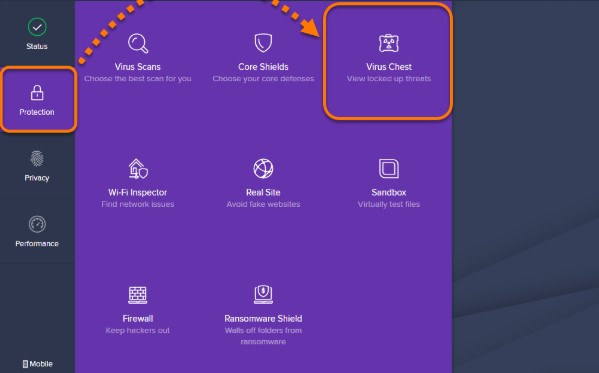 Avast Antivirus使用病毒箱技巧介绍
