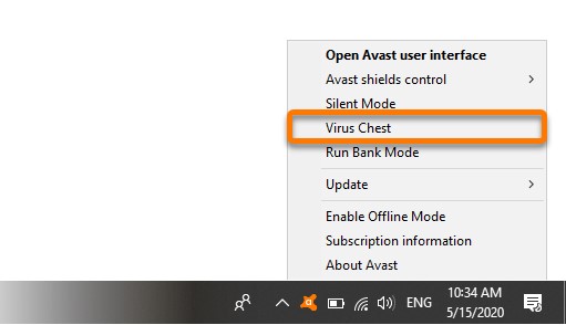 Avast Antivirus使用病毒箱技巧介绍