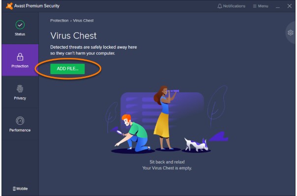 Avast Antivirus使用病毒箱技巧介绍