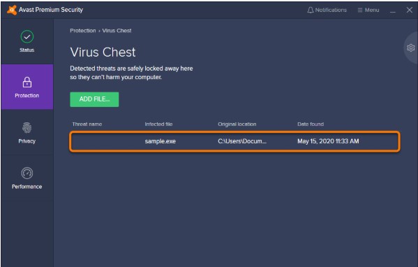 Avast Antivirus使用病毒箱技巧介绍