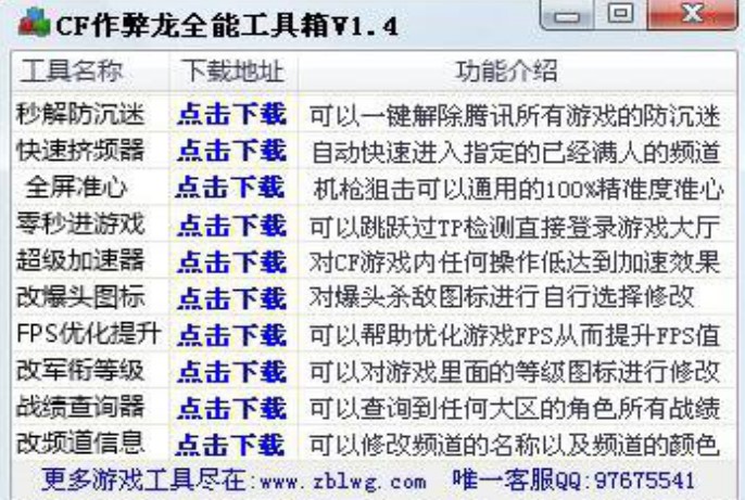Cf作弊龙自动开枪自动瞬狙的功能与使用方法
