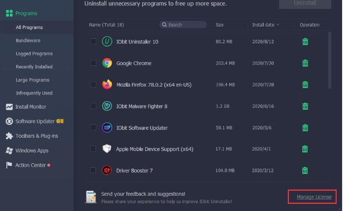 IObit Uninstaller强制卸载顽固应用教学
