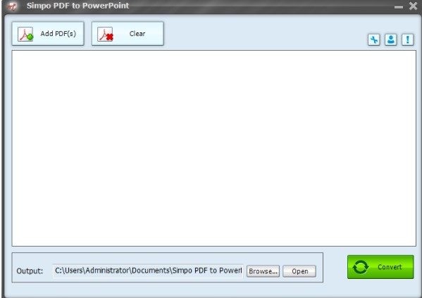 Simpo PDF To PowerPoint转换器官方下载使用教学