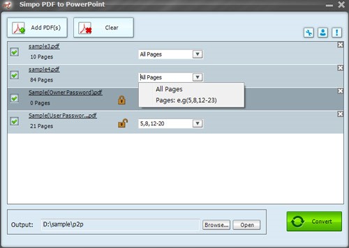 Simpo PDF To PowerPoint转换器官方下载使用教学