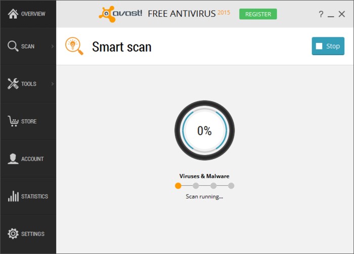 avast杀毒软件使用介绍
